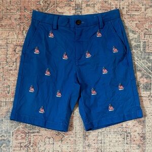 Vineyard Vines Royal Blue Embroidered Flag Shorts Size 10
